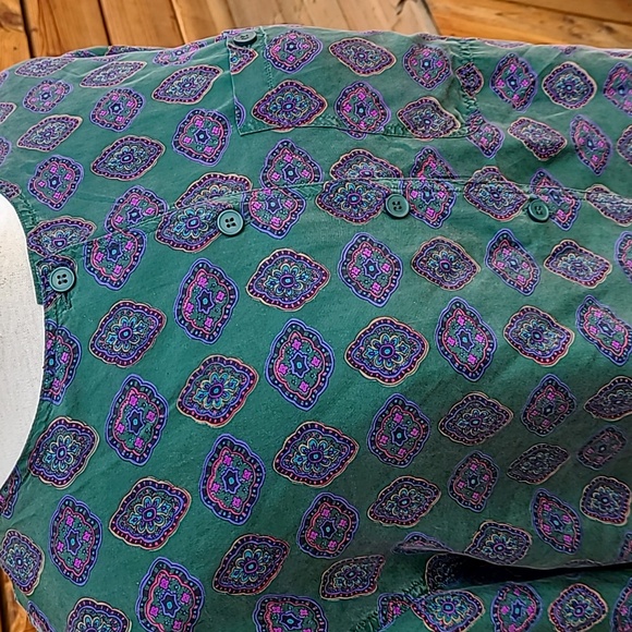 Vintage 100% silk limite blouse - Picture 4 of 16